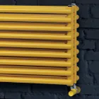 Radiator hidraulic cu Seria Tripla de Elemente Orizontale Made in Italy - Caramella Viadurini