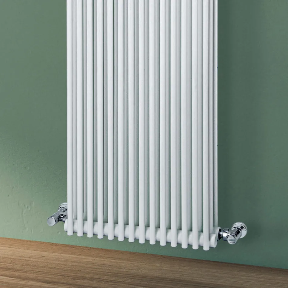 Radiator Hidraulic cu Seria Tripla de Elemente Verticale Made in Italy - Cenci Viadurini