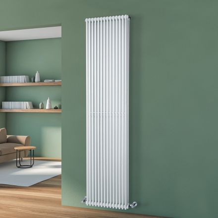 Radiator hidraulic cu set triplu de elemente verticale fabricat în Italia - Cenci Viadurini