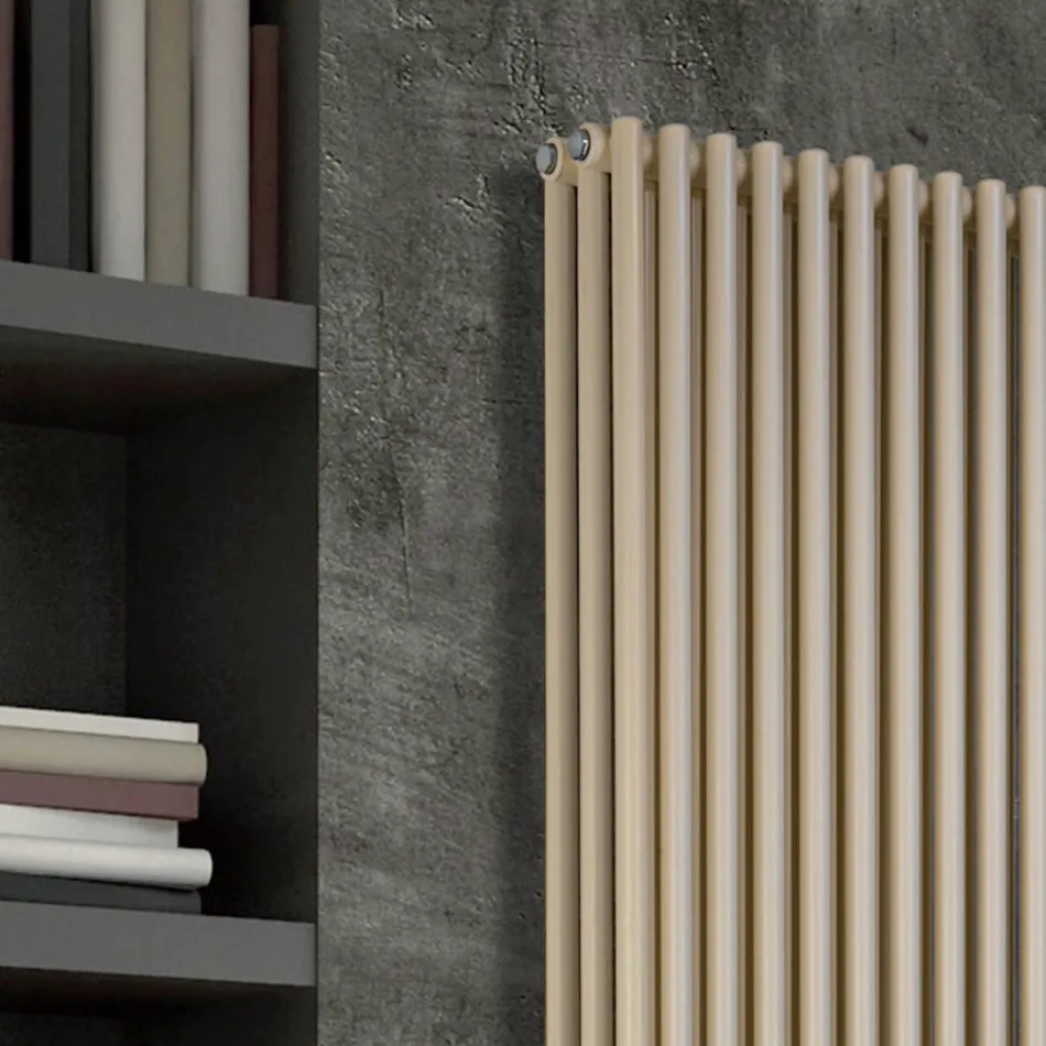 Radiator hidraulic cu secțiune triplă de elemente verticale - Cantucci Viadurini