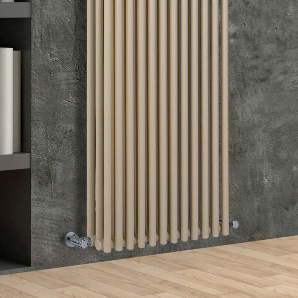 Radiator hidraulic cu secțiune triplă de elemente verticale - Cantucci Viadurini