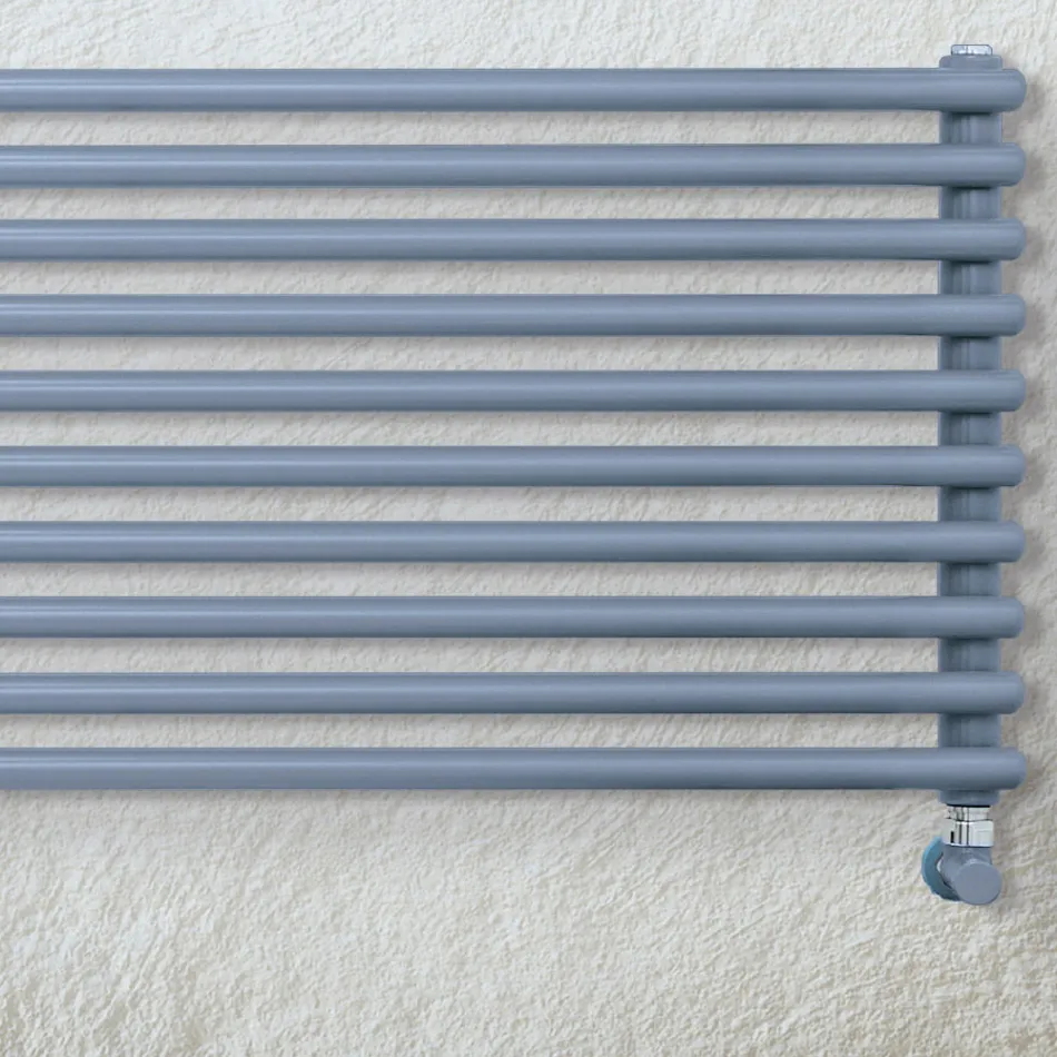 Radiator sanitar cu o serie de elemente orizontale Made in Italy - Cappello Viadurini