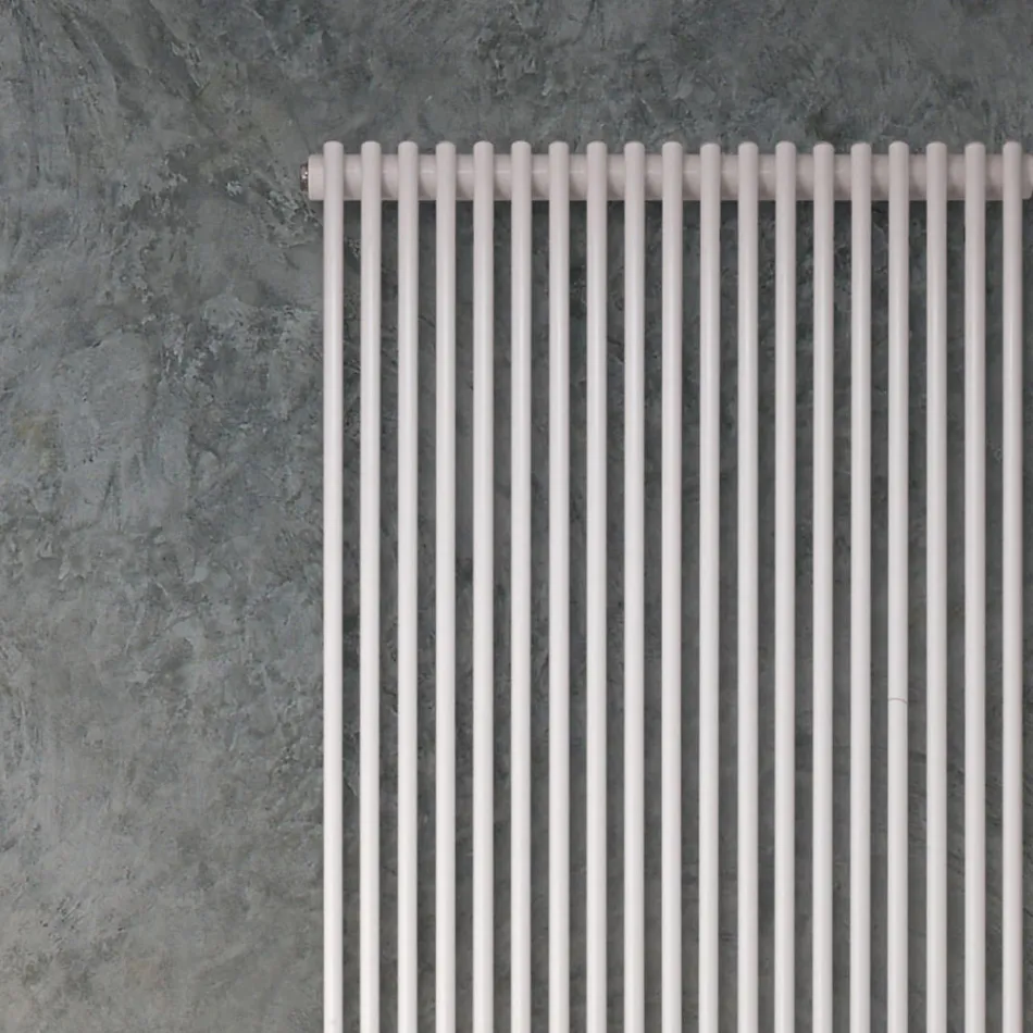 Radiator hidraulic cu o serie de elemente verticale fabricate in Italia - carbon Viadurini