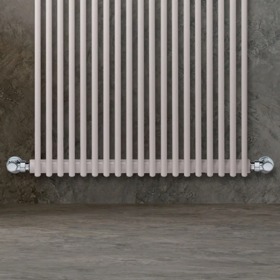Radiator hidraulic cu o serie de elemente verticale fabricate in Italia - carbon Viadurini