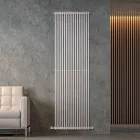 Radiator hidraulic cu o serie de elemente verticale fabricate in Italia - carbon Viadurini
