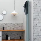 Radiator pentru instalații sanitare, alcătuit dintr-o țeavă de aluminiu fabricată în Italia - Pandoro Viadurini