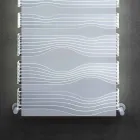Radiator hidraulic de design pentru cameră de zi sau baie cu Led 839 W - Strălucire Viadurini