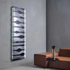 Radiator hidraulic de design pentru cameră de zi sau baie cu Led 839 W - Strălucire Viadurini