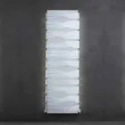 Radiator hidraulic de design pentru cameră de zi sau baie cu Led 839 W - Strălucire Viadurini