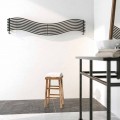 Termoarredo hidraulic design modern în Wave de oțel Scirocco H