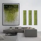 Radiator hidraulic de până la 480 Watt în pulbere de marmură italiană - Naturae Viadurini