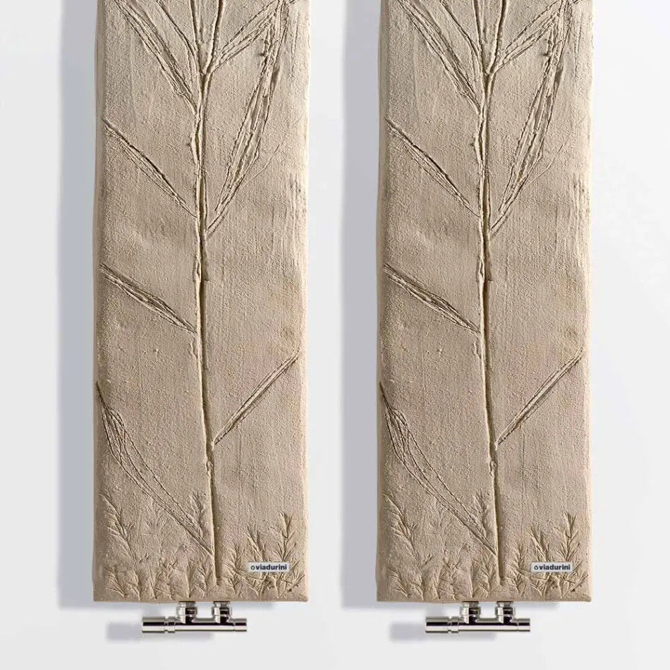 Radiator hidraulic de până la 480 Watt în pulbere de marmură italiană - Naturae Viadurini