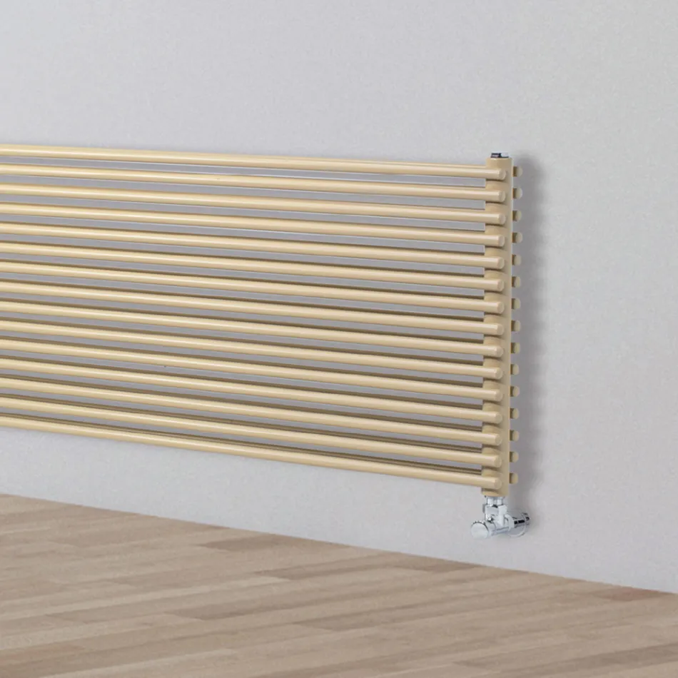 Radiator hidraulic din oțel cu secțiune dublă din elemente Made in Italy - Pod Viadurini
