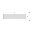 Radiator hidraulic din oțel cu secțiune dublă din elemente Made in Italy - Pod Viadurini