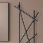 Radiator hidraulic din oțel cu țevi cu secțiune rotundă Fabricat în Italia - Aleatoriu Viadurini