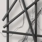 Radiator hidraulic din oțel cu țevi cu secțiune rotundă Fabricat în Italia - Aleatoriu Viadurini