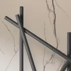 Radiator hidraulic din oțel cu țevi cu secțiune rotundă Fabricat în Italia - Aleatoriu Viadurini