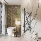 Radiator hidraulic din oțel cu țevi cu secțiune rotundă Fabricat în Italia - Aleatoriu Viadurini