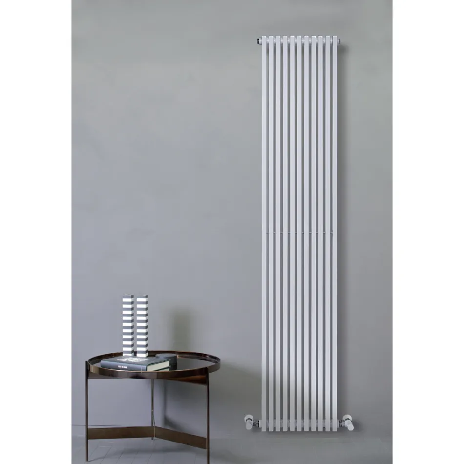 Radiator Hidraulic din Oțel Finisaj Alb Trafic Fabricat în Italia - Cupă Viadurini