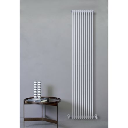 Radiator hidraulic din oțel cu finisaj alb trafic, fabricat în Italia - Coppa Viadurini