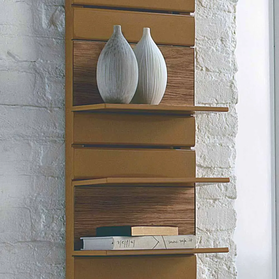 Hidraulic Termoarredo oțel, rafturi de stejar, Utility H Scirocco Viadurini