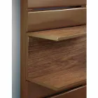 Hidraulic Termoarredo oțel, rafturi de stejar, Utility H Scirocco Viadurini