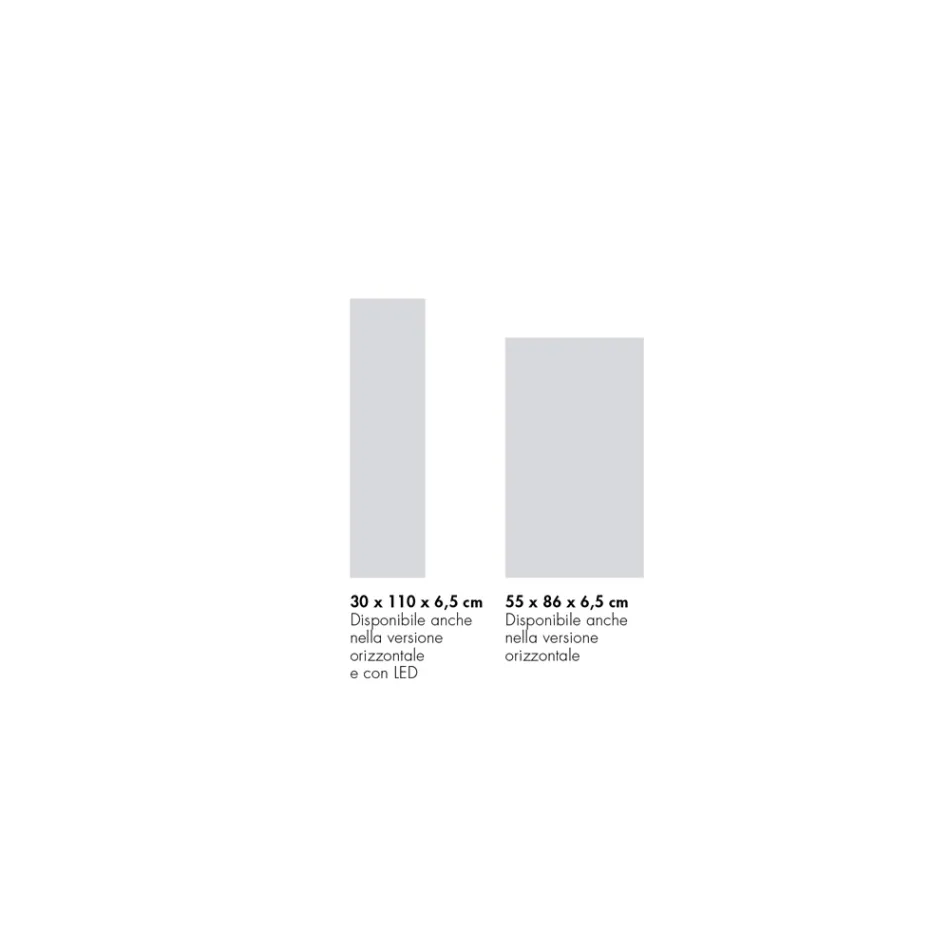 Radiator hidraulic cu finisaj corten cu pulbere de marmură italiană - Terraa Viadurini