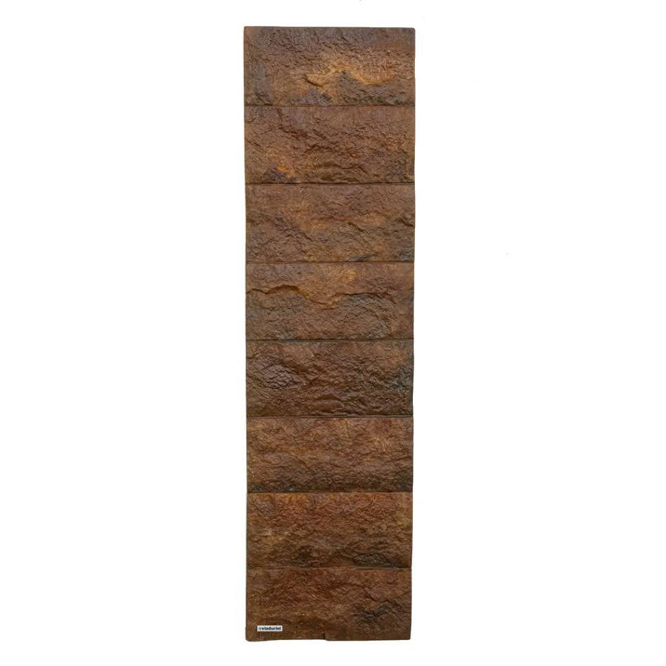Radiator hidraulic din pulbere de marmură italiană cu finisaj Corten - Terraa Viadurini
