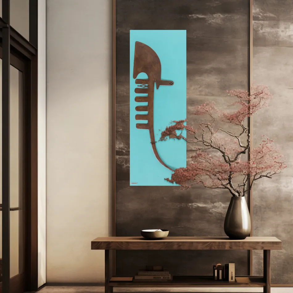 Radiator hidraulic din pulbere de marmura reciclata Made in Italy - Venetia Viadurini