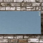 Radiator hidraulic modern în pulbere de marmură italiană - Texturee Viadurini