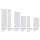 Radiator hidraulic personalizabil din pulbere de marmură Made in Italy - Lineep Viadurini