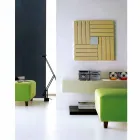 Termoarredo hidraulic de design pătrat realizate în Italia Piața H Scirocco Viadurini