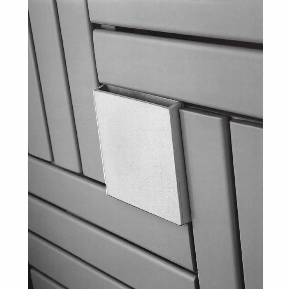 Termoarredo hidraulic de design pătrat realizate în Italia Piața H Scirocco Viadurini