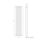 Radiator Hidraulic Fabricat din Oțel Carbon Fabricat în Italia - Cannoli Viadurini