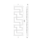 Radiator Hidraulic Fabricat in Otel Inoxidabil Fabricat in Italia - Cuptor Viadurini