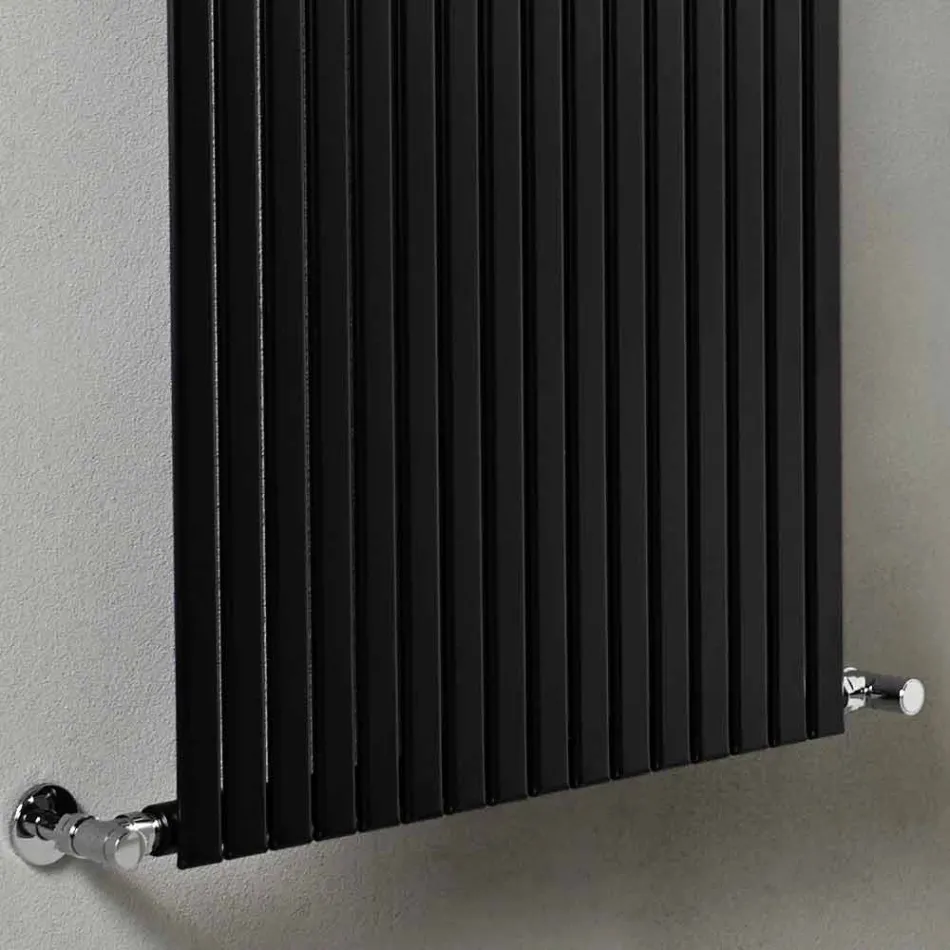 Radiator de perete hidraulic vertical de design modern până la 1224 wați - Regolo Viadurini