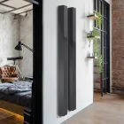 Ember - Calorifer orizontal sau vertical din oțel, fabricat în Italia Viadurini