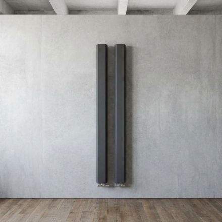 Ember - Calorifer orizontal sau vertical din oțel, fabricat în Italia Viadurini