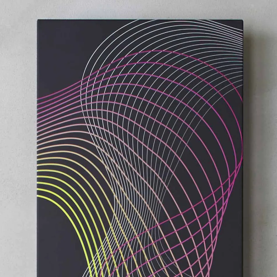 Radiator electric modern de perete din oțel cu decorație de 1000 W - Kelvin Viadurini