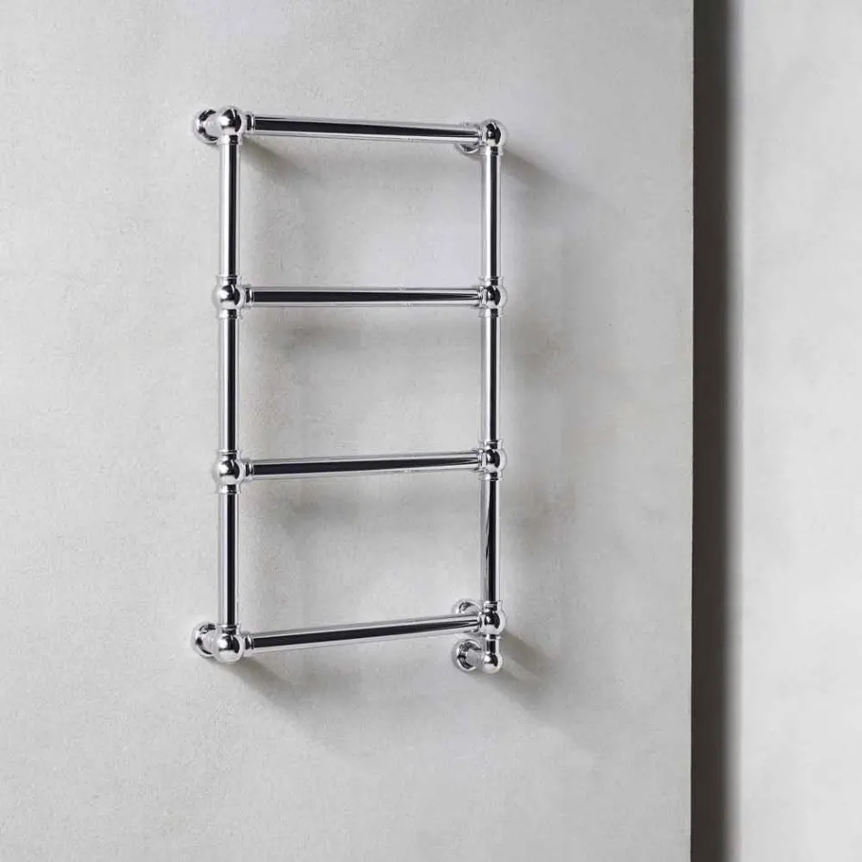 Încălzitor electric de prosoape cu radiator Crom în alamă Design 200 W - Caesar Viadurini