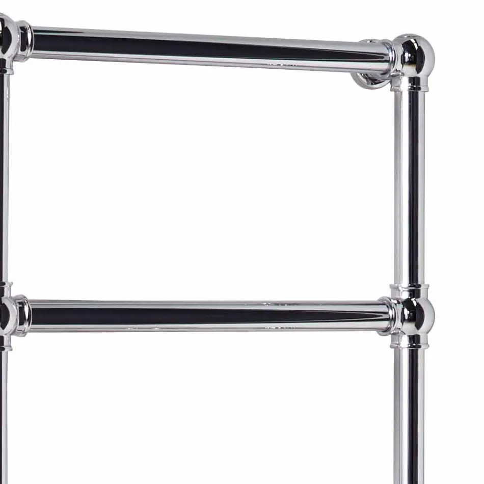 Încălzitor electric de prosoape cu radiator Crom în alamă Design 200 W - Caesar Viadurini