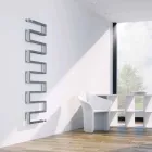 Termoarredo finisaj vertical cromat hidraulic șarpe de H Scirocco Viadurini