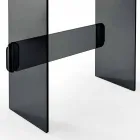 Masă de toaletă machiaj cu oglindă și sertar de sticlă 3 finisaje - Salvie Viadurini