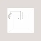 TOSCOT Apuan bază sistem rozetă 230v Made in Toscana Viadurini