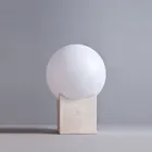 Stâlp de lumină de exterior Toscot Atlante din teracotă fabricat în Toscana Viadurini