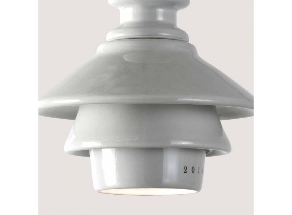 TOSCOT Battersea pandantiv ceramica lampă manual Viadurini