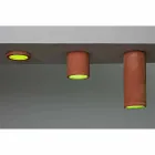 TOSCOT Karst mare plafon de lumină Ø 13 x H 31cm Made in Toscana Viadurini