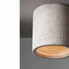 TOSCOT Karst plafon de lumină Ø 13 cm Made in Toscana Viadurini