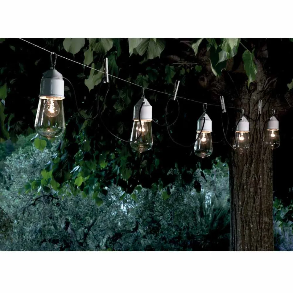 TOSCOT lampă agățat secolului XX cu rozetă Viadurini