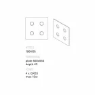 Toscot Vivaldi lampă de perete de design din teracotă făcută în Italia Viadurini